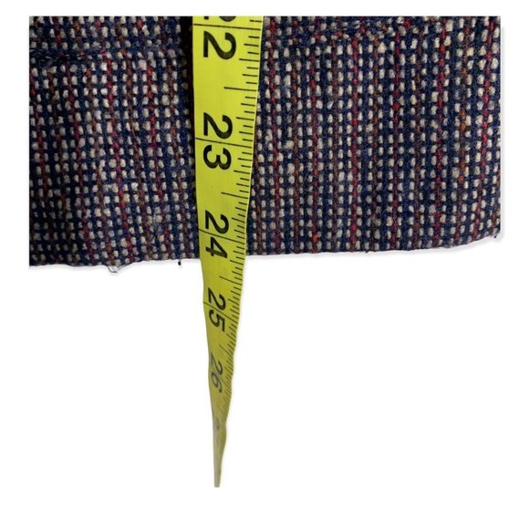 Vintage 70s Legends West Tweed Elbow Patch Jacket Large - Picture 8 of 11